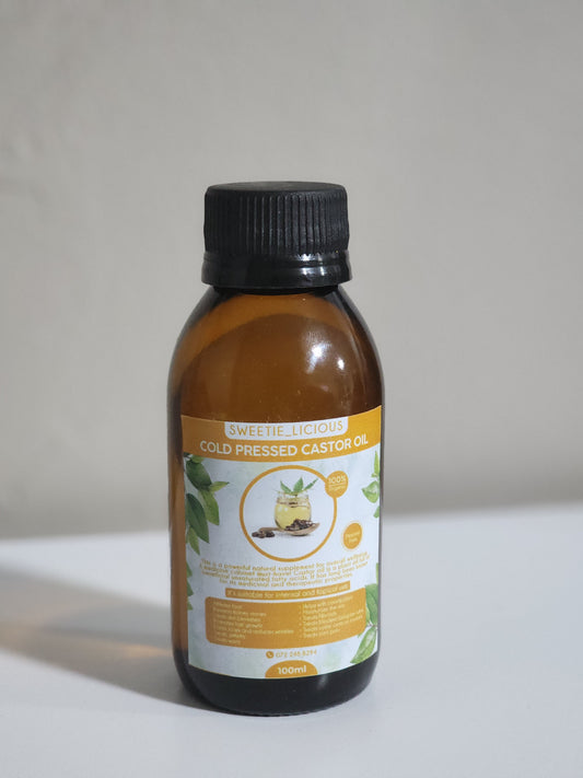 Cold Pressed Castor Oil 100ml